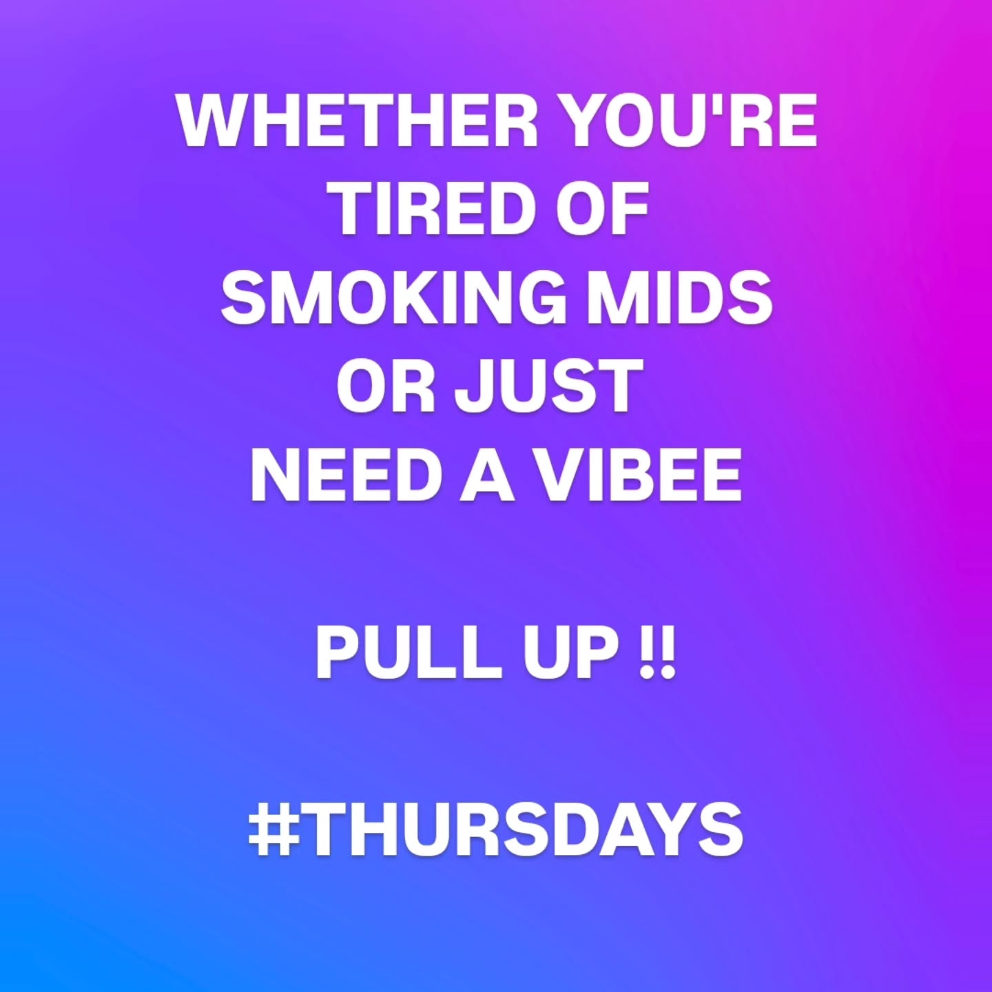 Pull Up Thursdays